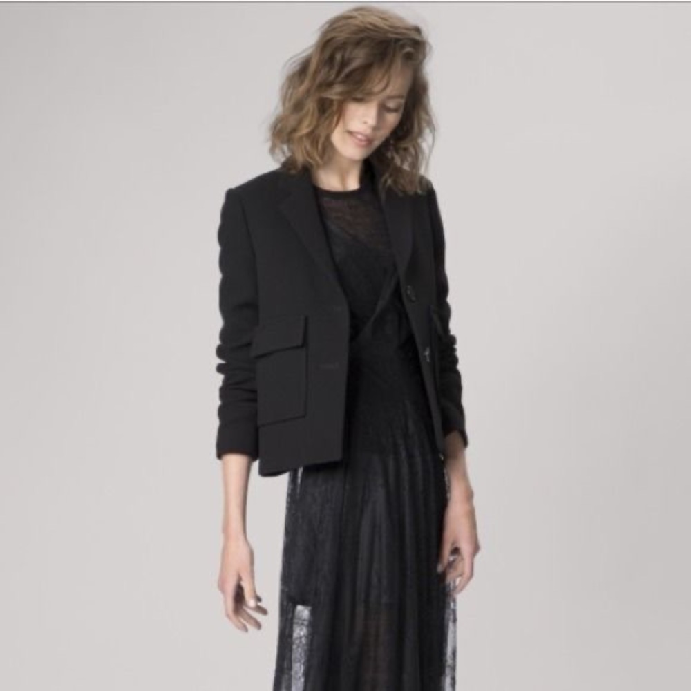 Maje Kempo Cropped Blazer